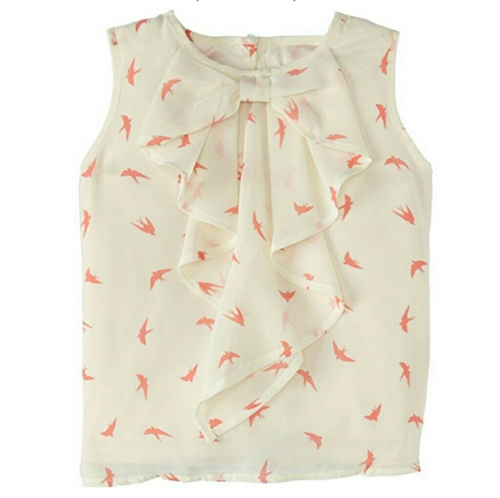 Appaman Cascade Bow Top Birds Sz 4T - Picture 1 of 4